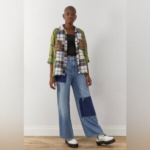 BDG Multicolor Plaid Button Down Shirt